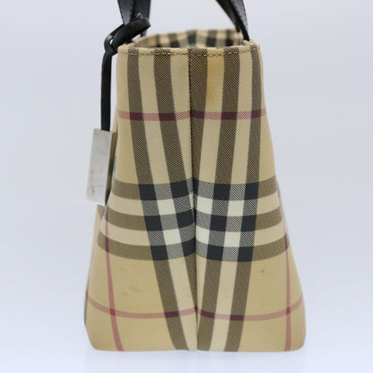 Burberry Nova Coated Canvas Beige Handbag