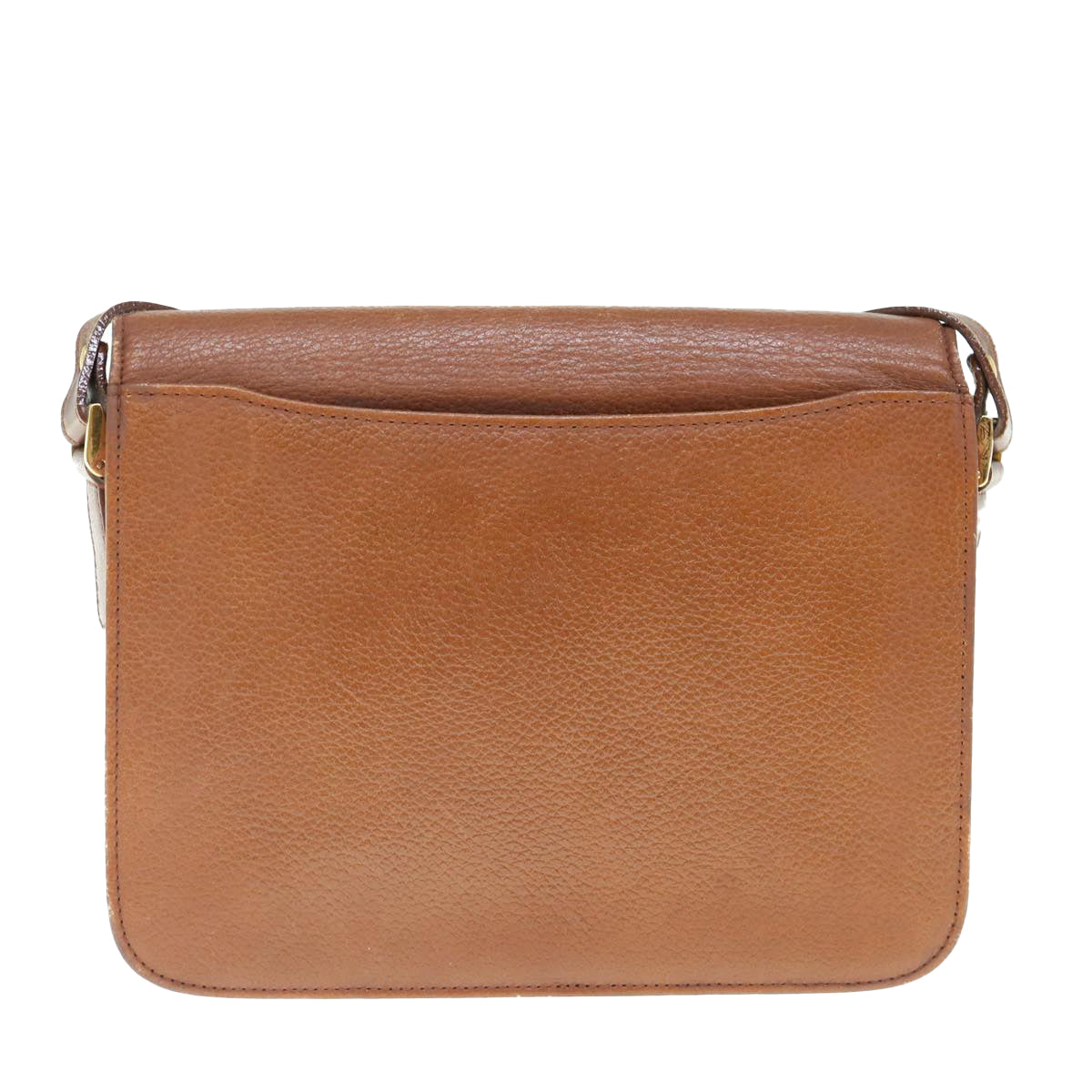 Burberry BURBERRYSs Auth Leather Brown Shoulder Bag Style 2