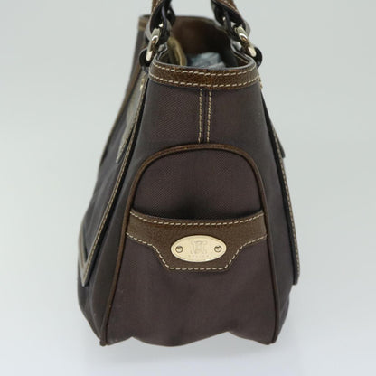 Luxury CELINE Hand Bag Canvas Brown 11179