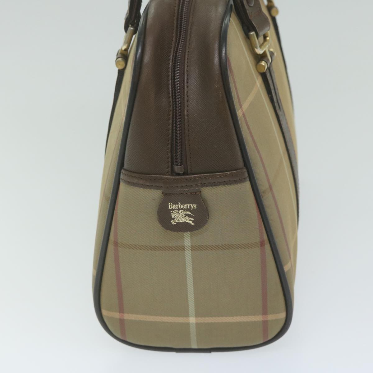 Burberry BURBERRYSs Nova Canvas Brown Handbag Style 3