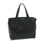 Luxury CELINE Tote Bag Leather Black 11451