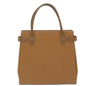 Burberry Auth Leather Brown Handbag Style 4