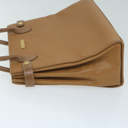 Burberry Auth Leather Brown Handbag Style 4