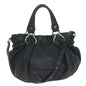 Luxury CELINE Hand Bag Leather Black 11458