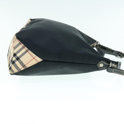 Burberry Nova Label Nylon Black Shoulder Bag Style 2