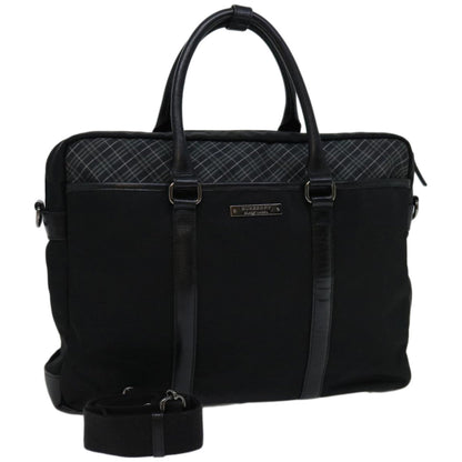 Burberry Nova label Nylon Black Handbag