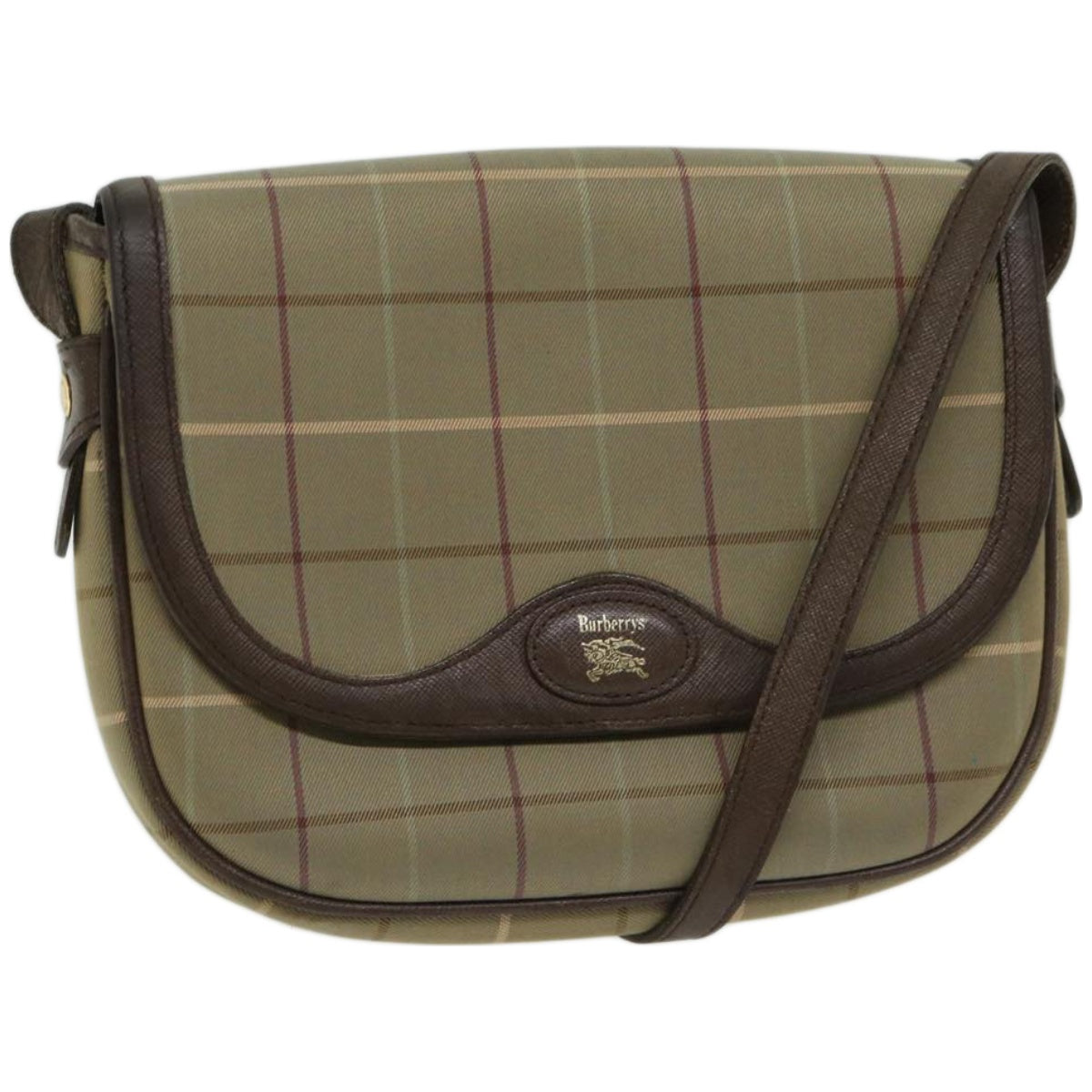 Burberry BURBERRYSs Nova Canvas Beige Shoulder Bag Style 6
