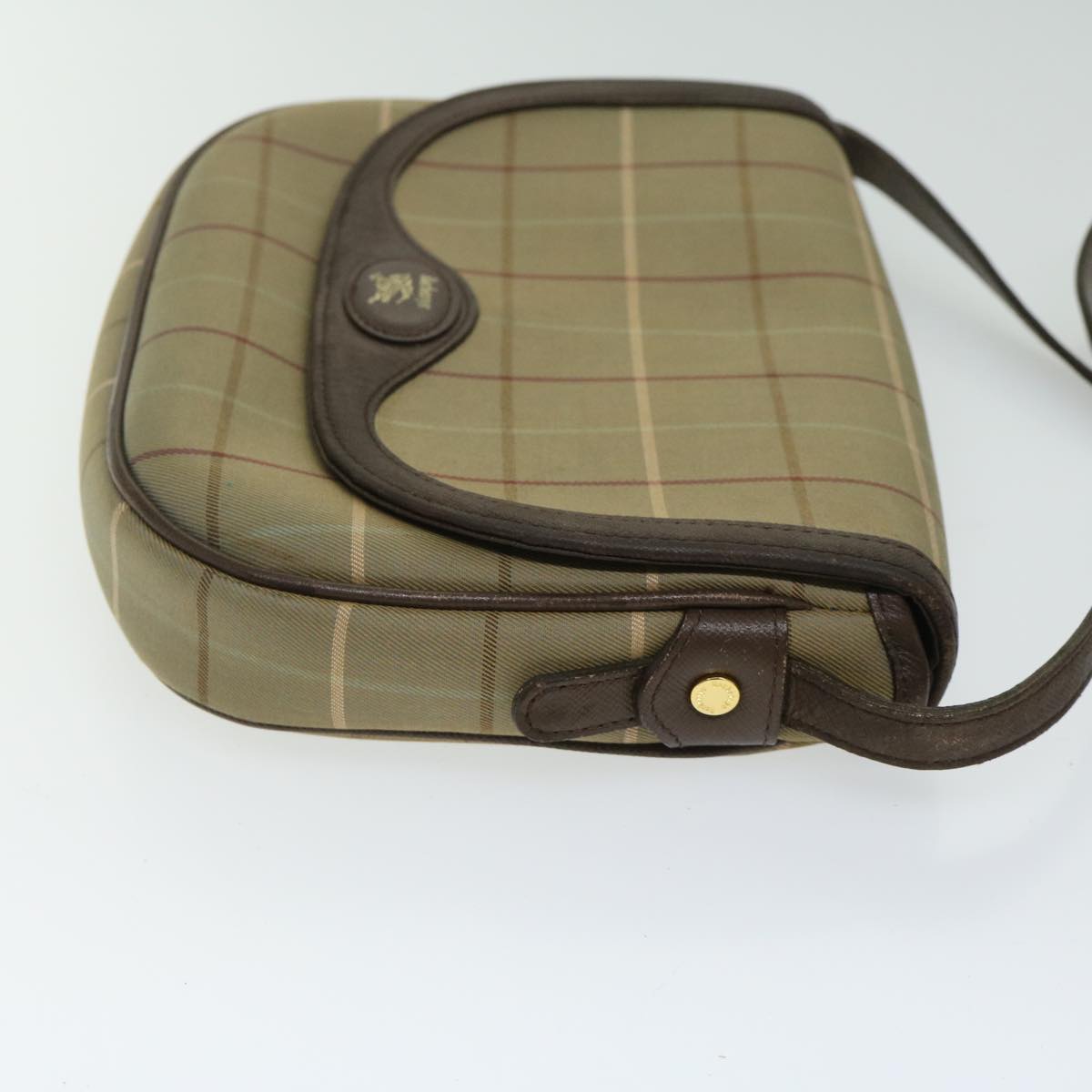 Burberry BURBERRYSs Nova Canvas Beige Shoulder Bag Style 6