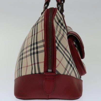 Burberry Nova Auth Canvas Beige Handbag Style 24