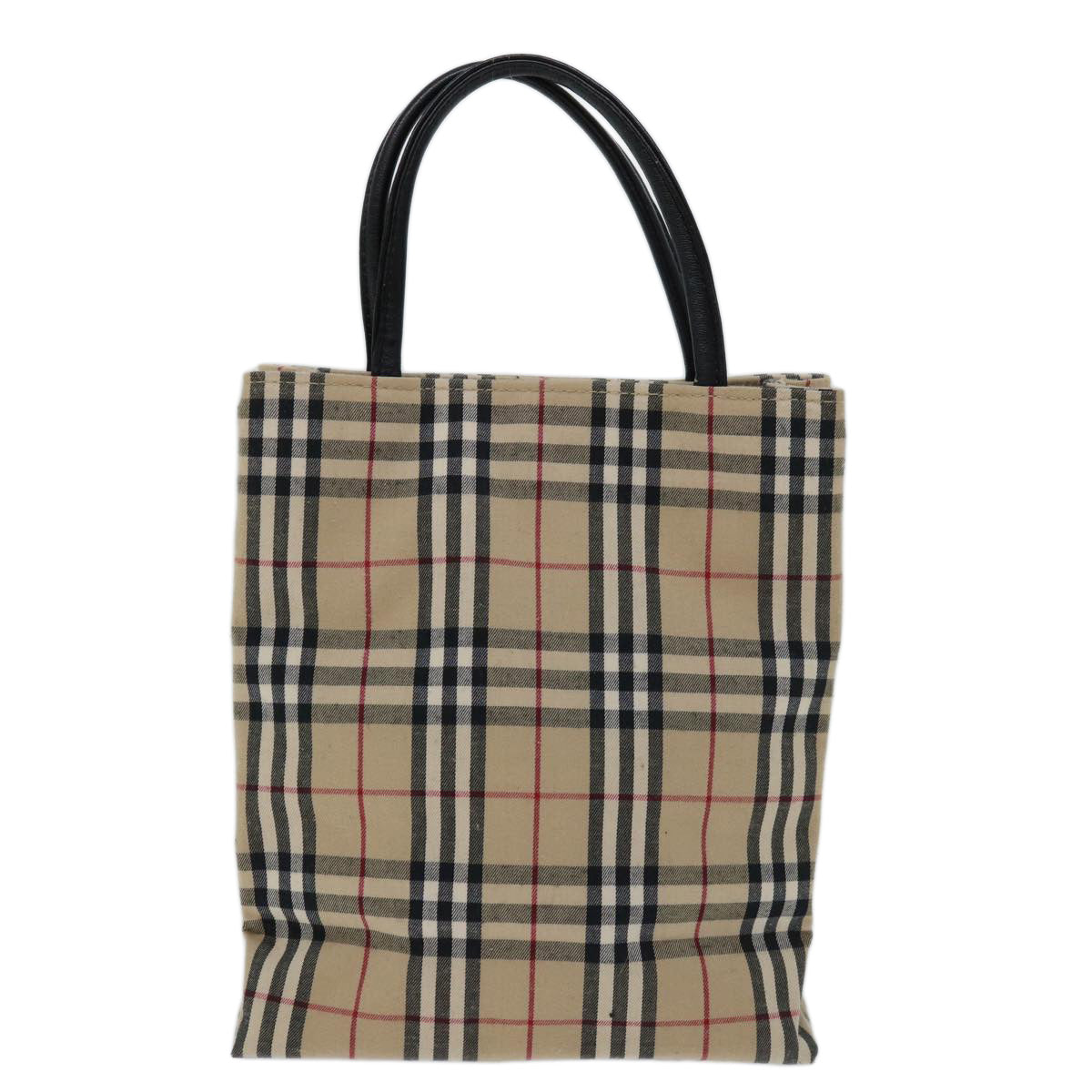 Burberry Nova Auth Canvas Beige Handbag Style 7