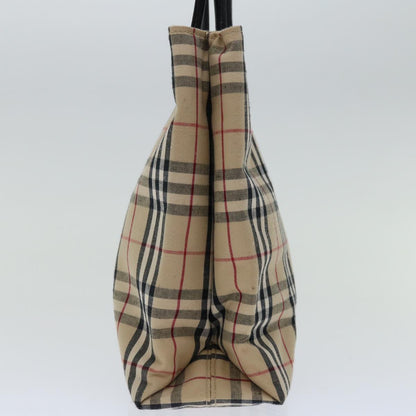 Burberry Nova Auth Canvas Beige Handbag Style 7