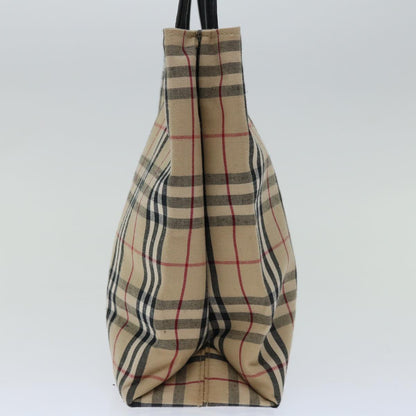 Burberry Nova Auth Canvas Beige Handbag Style 7
