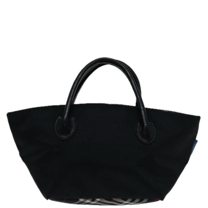 Burberry Nova Label Nylon Black Handbag Style 5