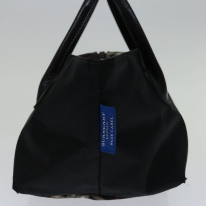 Burberry Nova Label Nylon Black Handbag Style 5
