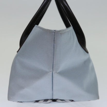 Burberry Nova Label Nylon Blue Handbag Style 3