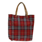 Burberry Nova Auth Nylon Red Handbag Style 2