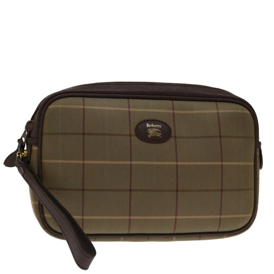 Burberry BURBERRYSs Nova Canvas Beige Clutch Bag Style 4