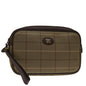 Burberry BURBERRYSs Nova Canvas Beige Clutch Bag Style 4