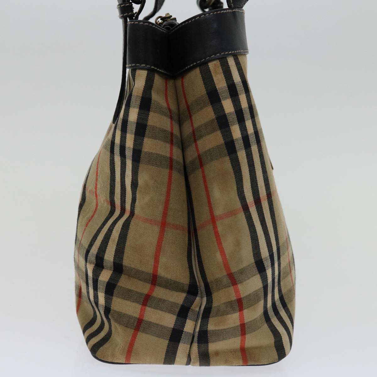 Burberry BURBERRYSs Nova Canvas Black Shoulder Bag