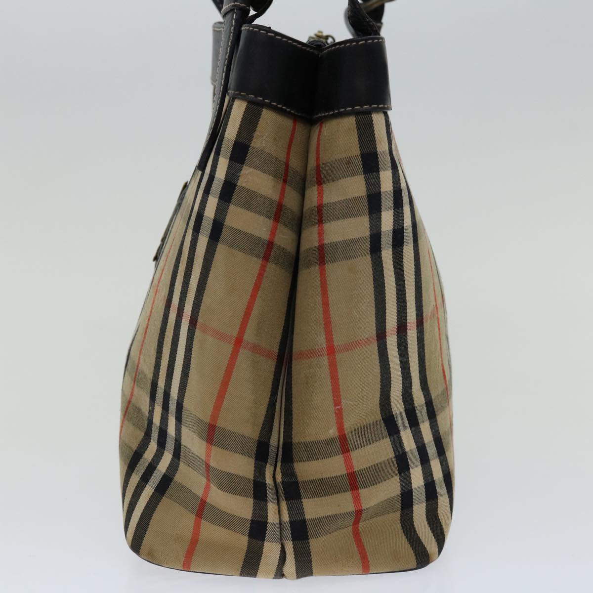 Burberry BURBERRYSs Nova Canvas Black Shoulder Bag