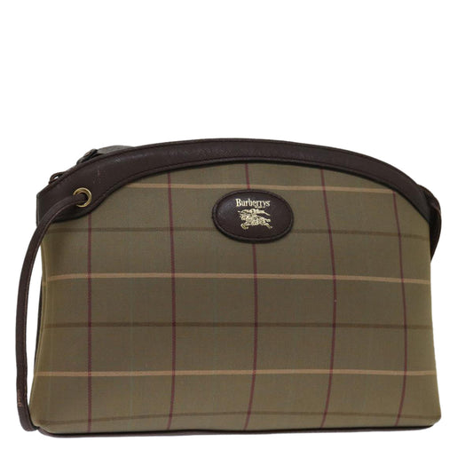 Burberry BURBERRYSs Nova Canvas Beige Clutch Bag Style 5