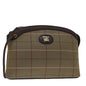 Burberry BURBERRYSs Nova Canvas Beige Clutch Bag Style 5