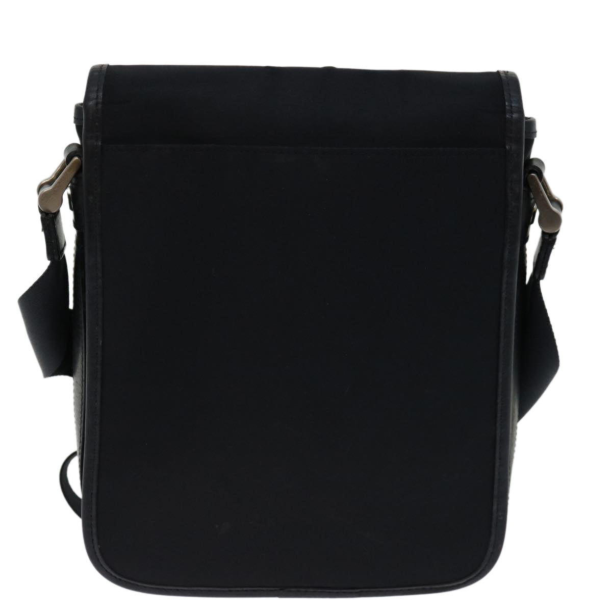 Burberry Auth Nylon Black Shoulder Bag Style 2