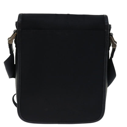 Burberry Auth Nylon Black Shoulder Bag Style 2
