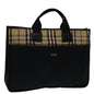Burberry Nova Auth Nylon Beige Handbag Style 6