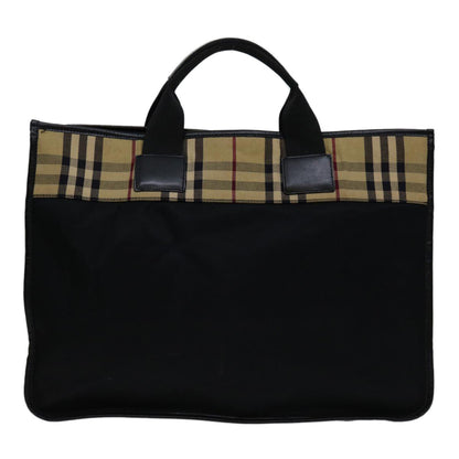 Burberry Nova Auth Nylon Beige Handbag Style 6