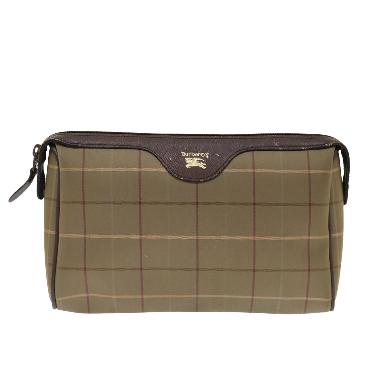 Burberry BURBERRYSs Nova Canvas Brown Clutch Bag Style 3