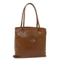 Luxury BurberrySs Shoulder Bag Leather Brown Auth bs13405