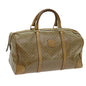 Luxury CELINE Macadam Canvas Boston Bag Beige 13419