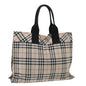 Burberry Nova Label Nylon Beige Handbag Style 3
