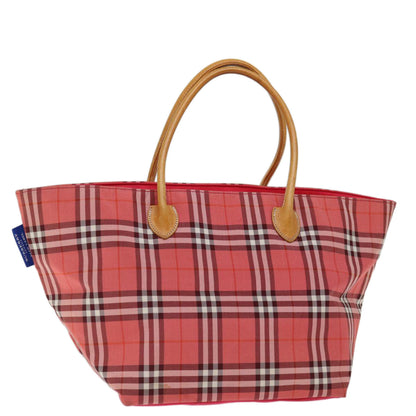 Burberry Nova Label Nylon Blue Handbag Style 5