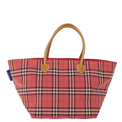 Burberry Nova Label Nylon Blue Handbag Style 5