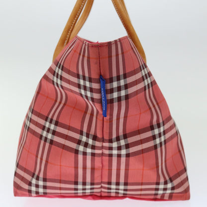Burberry Nova Label Nylon Blue Handbag Style 5
