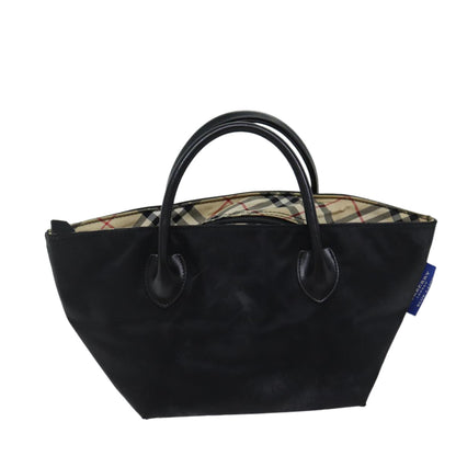 Burberry Nova Label Nylon Black Handbag Style 6