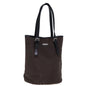 Luxury BurberrySs Nova Check Blue Label Shoulder Bag Nylon Brown Beige Auth bs13690