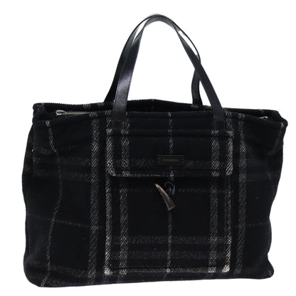 Burberry Nova Auth Check Black Handbag