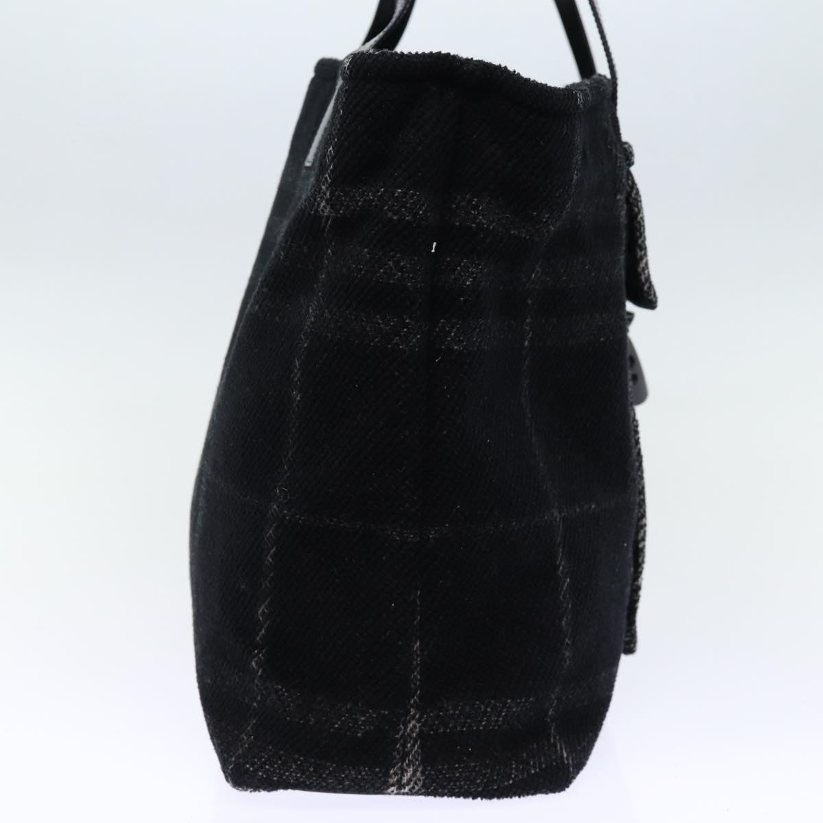 Burberry Nova Auth Check Black Handbag