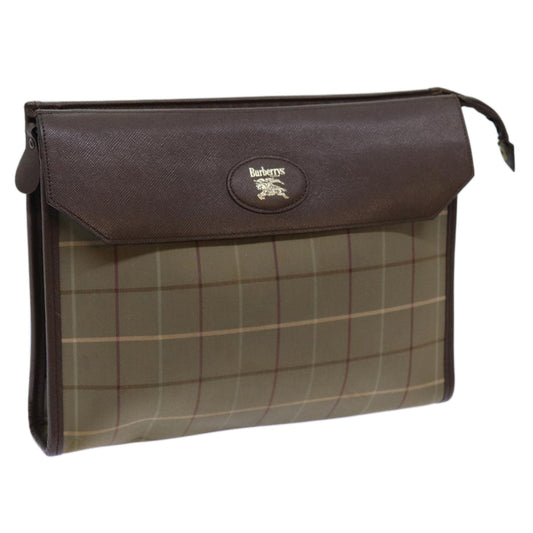 Burberry BURBERRYSs Nova Canvas Beige Clutch Bag Style 9