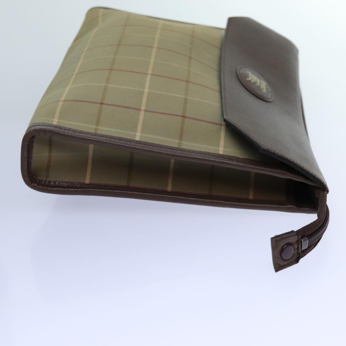 Burberry BURBERRYSs Nova Canvas Beige Clutch Bag Style 9