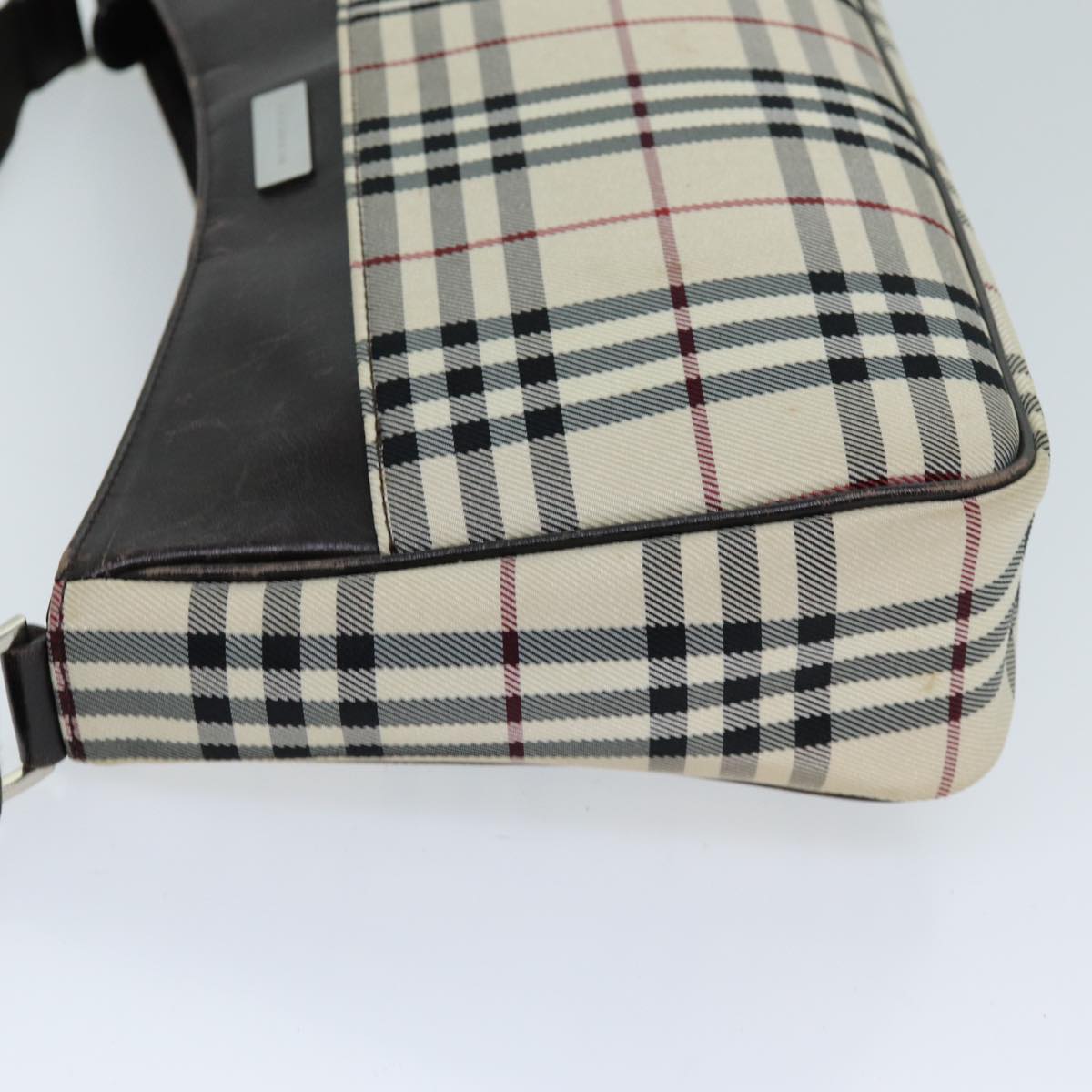 Burberry Nova Auth Canvas Beige Shoulder Bag Style 4