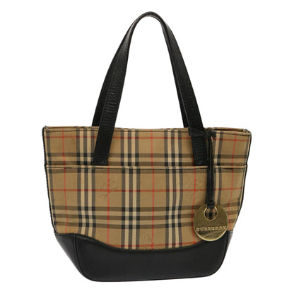 Burberry Nova Auth Leather Beige Handbag