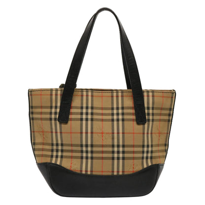 Burberry Nova Auth Leather Beige Handbag