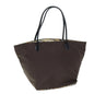 Burberry BURBERRYSs Label Nylon Brown Tote Bag