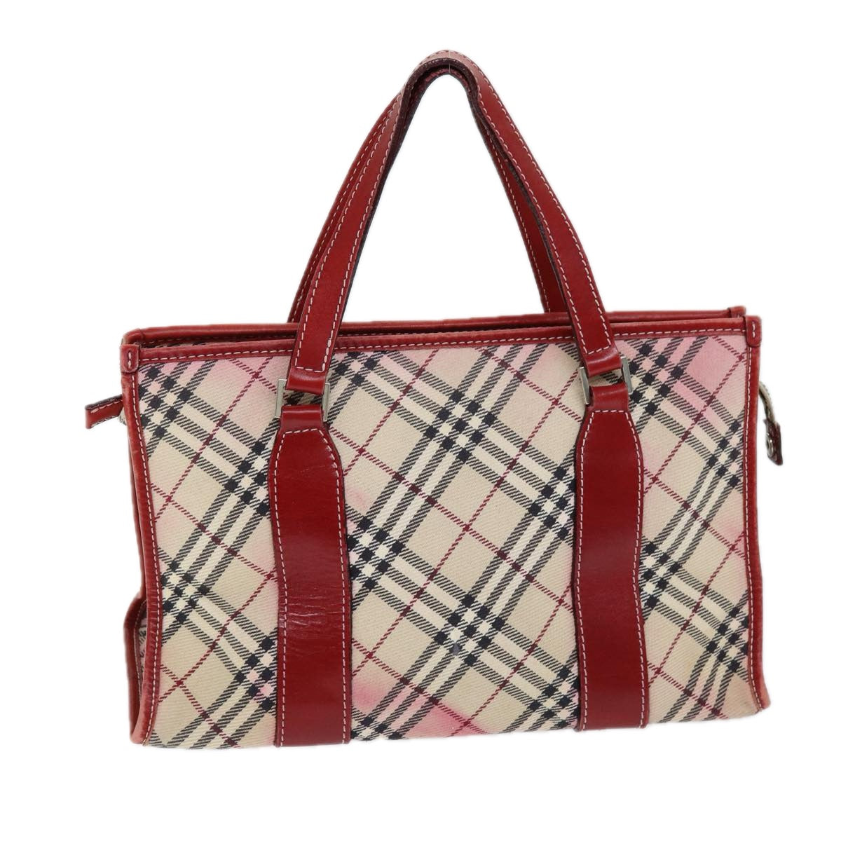 Burberry Nova Label Canvas Beige Handbag Style 3