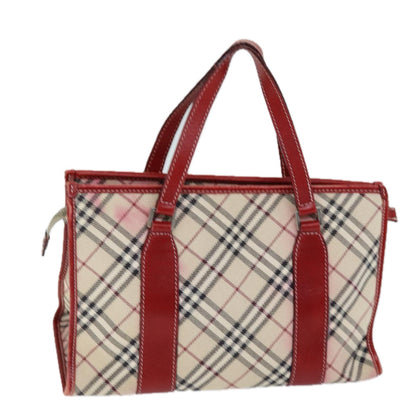 Burberry Nova Label Canvas Beige Handbag Style 3