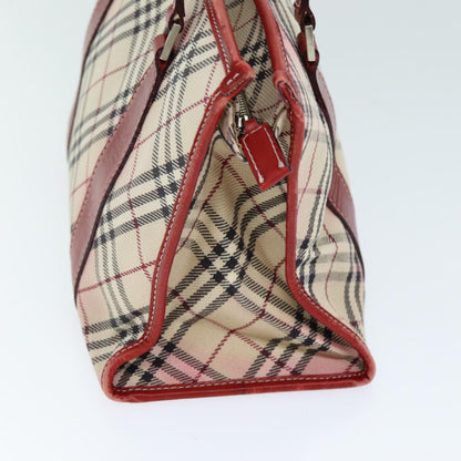 Burberry Nova Label Canvas Beige Handbag Style 3